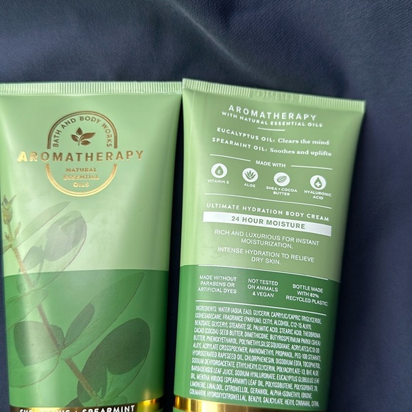 BBW 2pc Ultimate Hydration Body Cream Stress Relief Aromatherapy - Picture 2 of 2